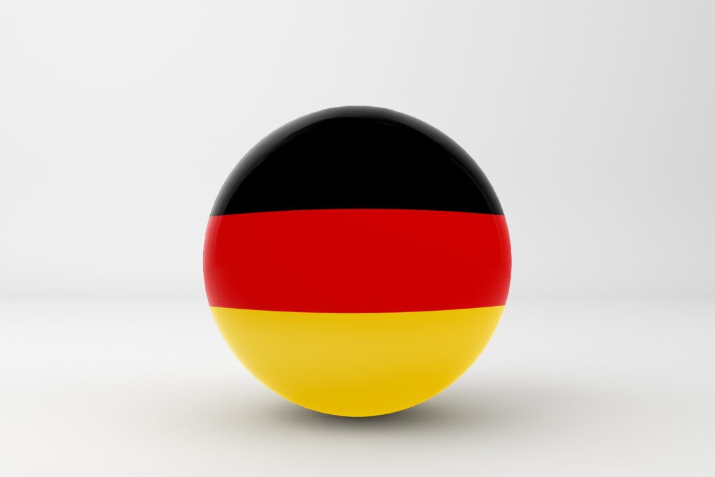Germany Flag White Background 1024x683
